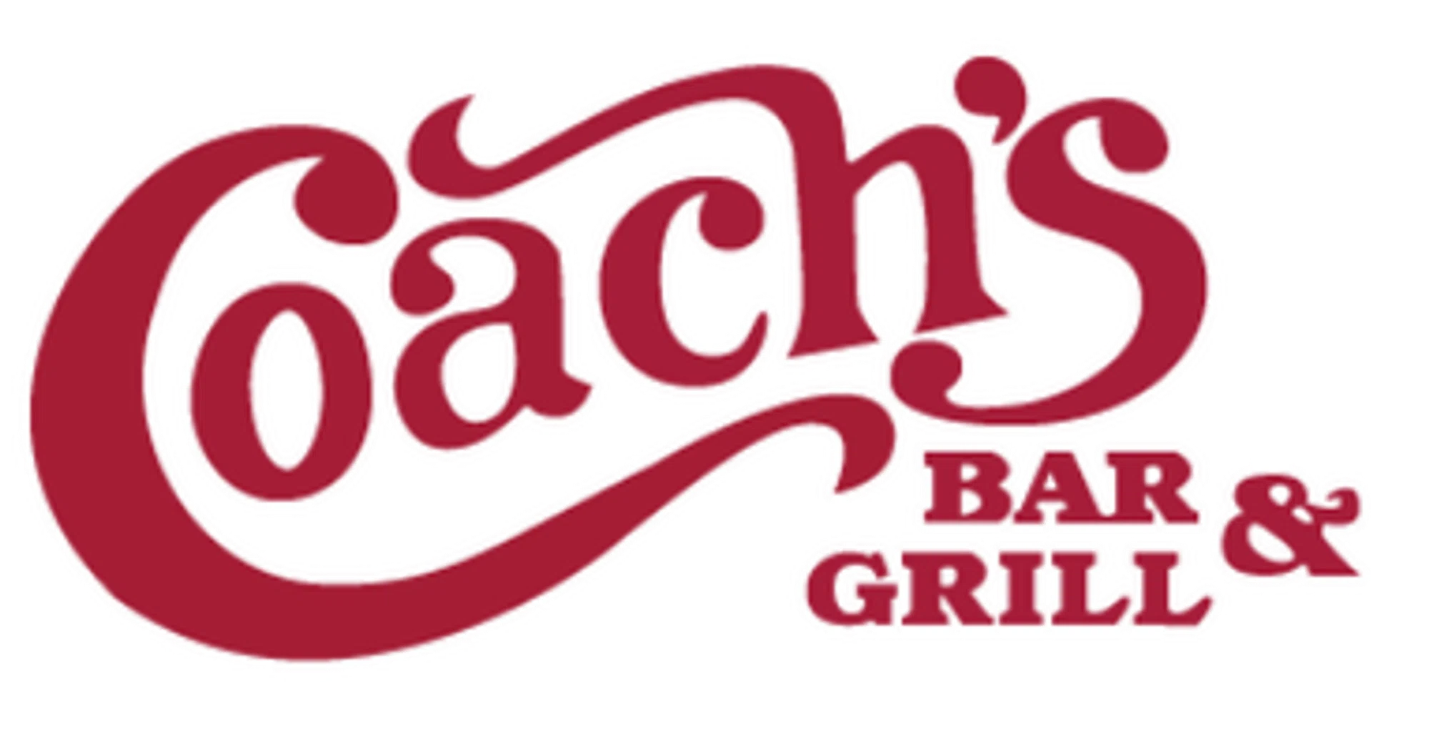COACH'S BAR & GRILL Promo Code — 50 Off in Oct 2024