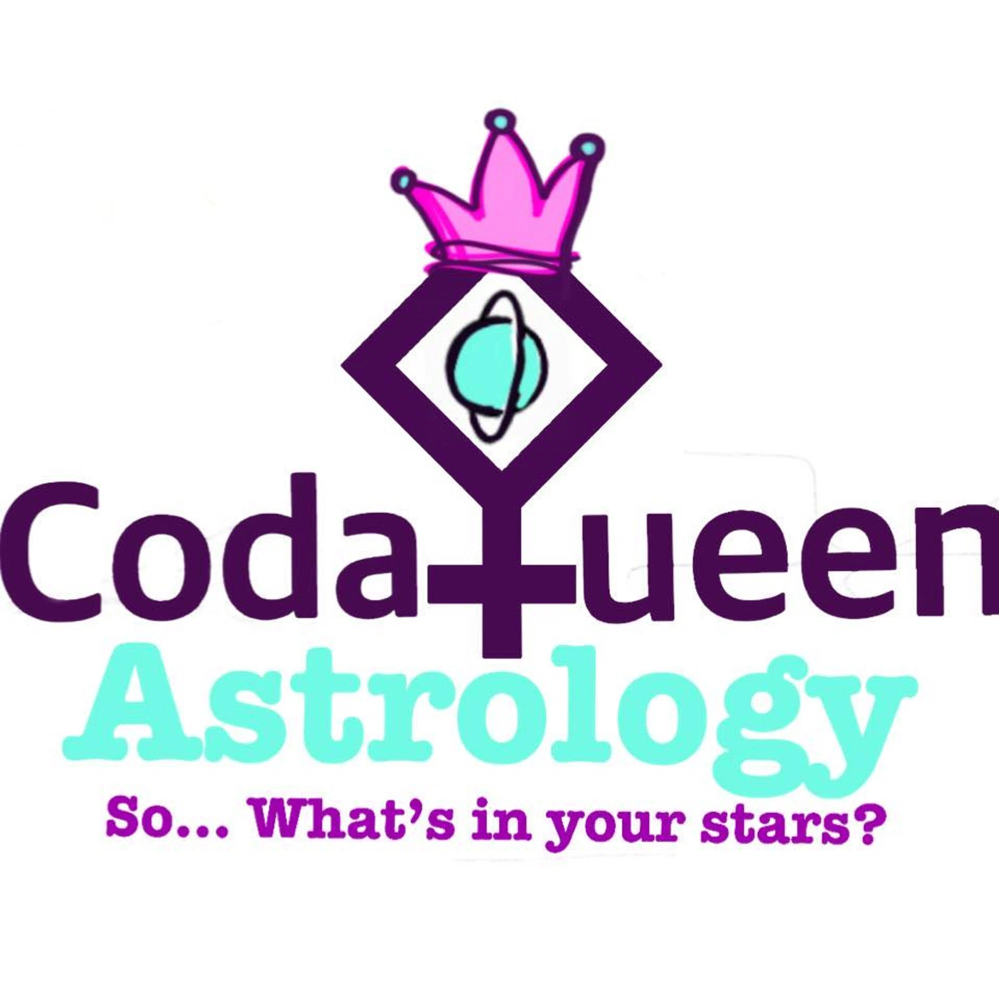 CodaQueen Astrology Merchant Logo