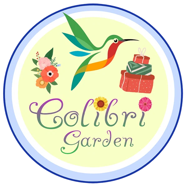 Colibri Garden Floral Design Merchant Logo