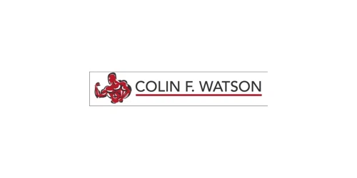 Colin F. Watson coupon