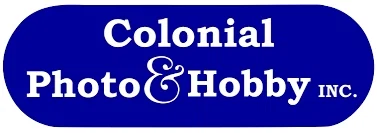 Colonial Photo & Hobby Merchant Logo