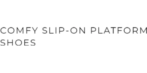 Comfy Platform Shoes Promo Code