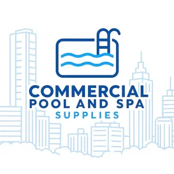 Commercial Pool and Spa Supplies Merchant Logo