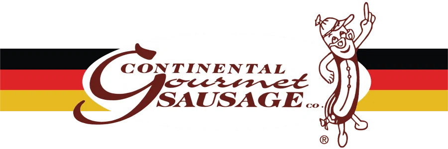 Continental Gourmet Sausage Merchant Logo