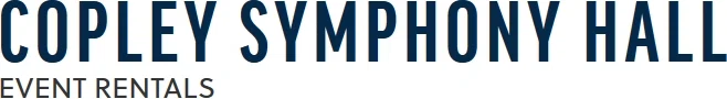 Copley Symphony Hall Merchant Logo