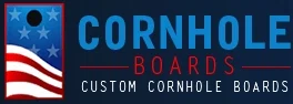 Custom Cornhole Boards Merchant Logo