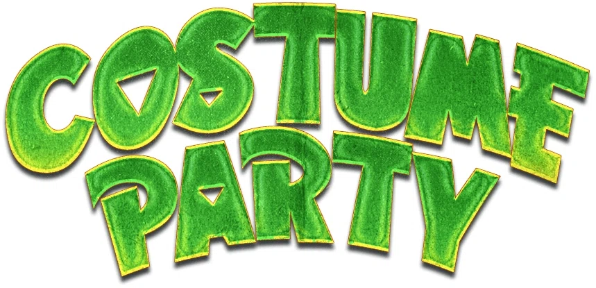 Costume Party Merchant Logo