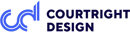 Courtright Design. Merchant Logo