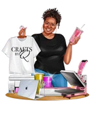 Crafts by Q Merchant Logo