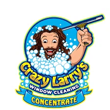Crazy Larry's Window Cleaning Soap Merchant Logo