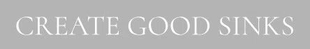 Create Good Sinks Merchant Logo