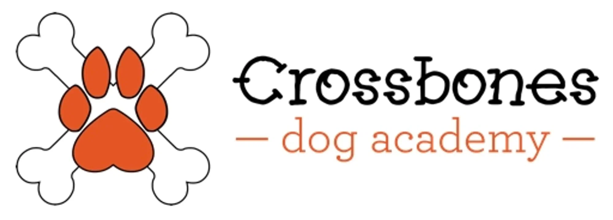 Crossbones Dog Academy Merchant Logo