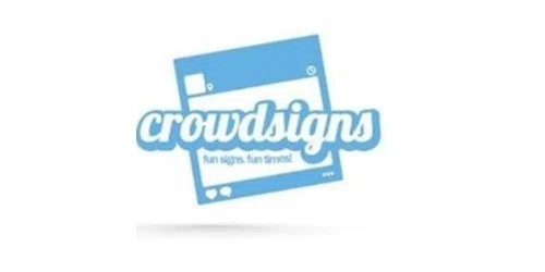 CrowdSigns coupon