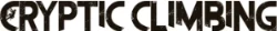 Cryptic Climbing Merchant Logo