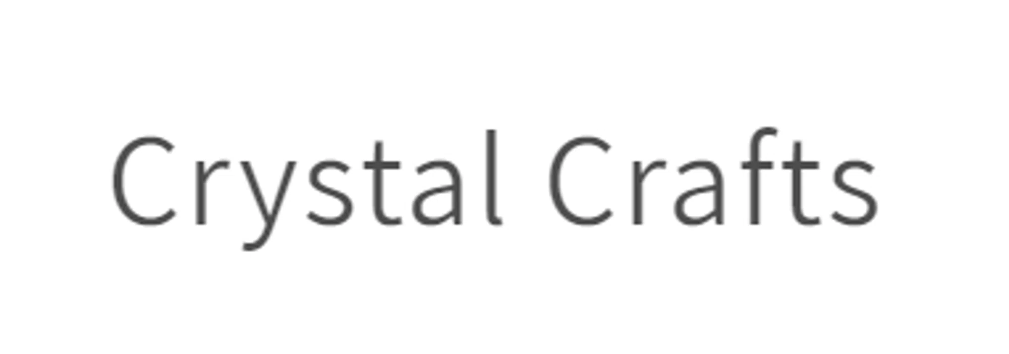 Crystal Crafts Merchant Logo