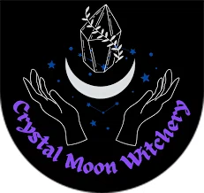 Crystal Moon Witchery Merchant Logo