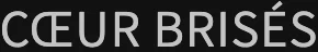 Cœur Brisès Merchant Logo