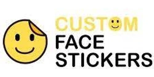 Custom Face Stickers Merchant logo