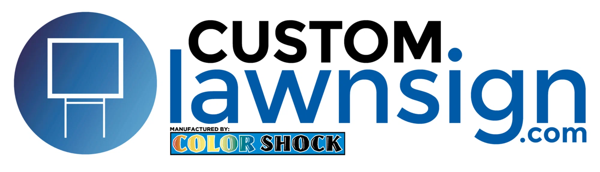 Custom Lawnsign Merchant Logo