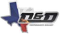 D&D Performance Exhaust Merchant Logo
