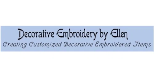 Decorative Embroidery by Ellen Merchant logo