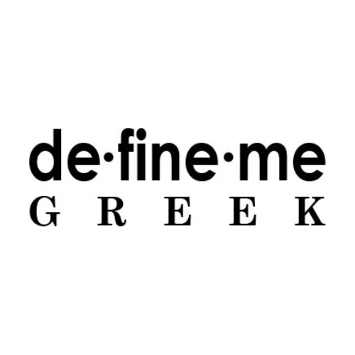 DEFINE ME GREEK Promo Code — 10 Off (Sitewide) 2024