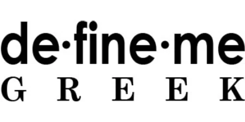 Define Me Greek Promo Code