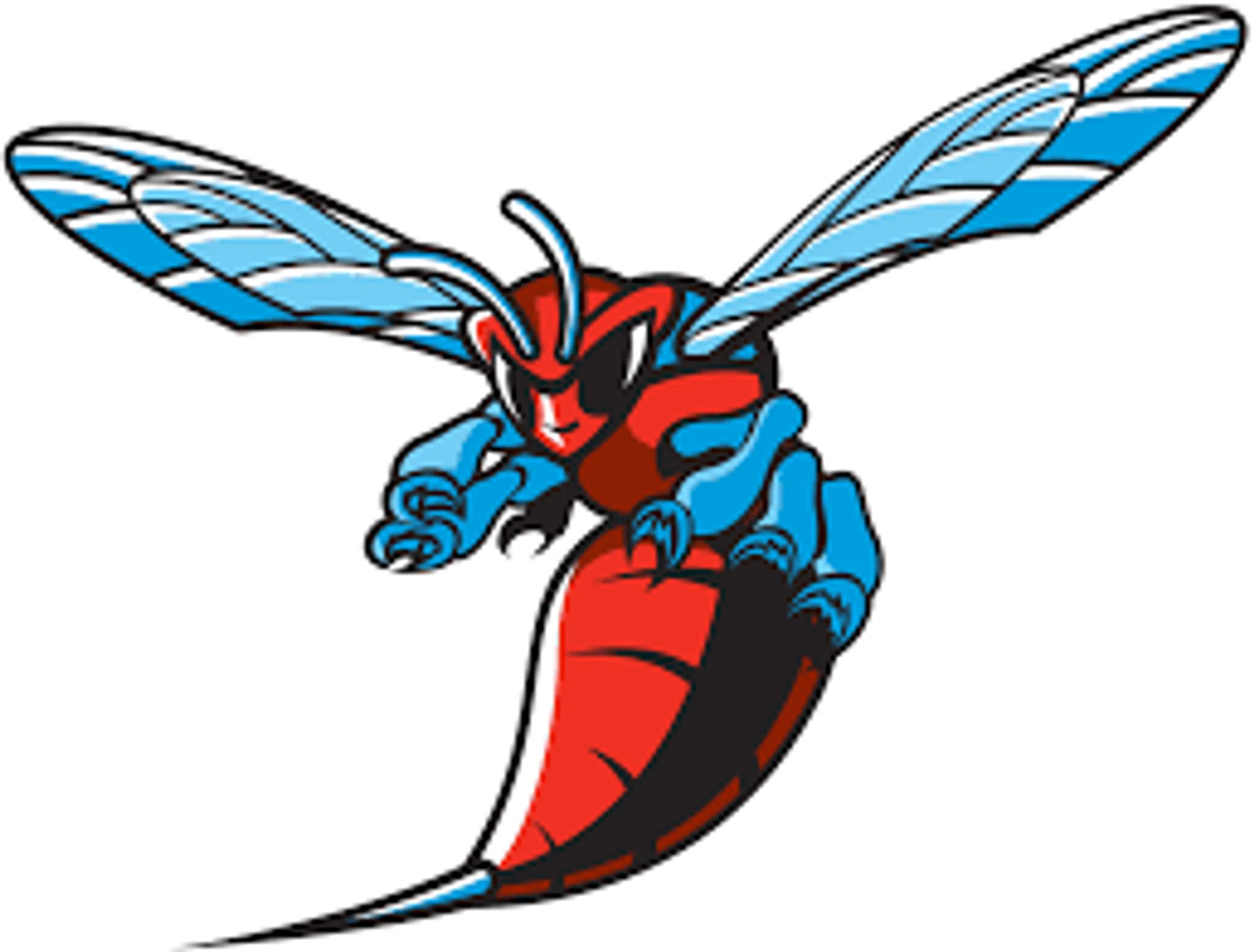 Delaware State Hornets Merchant Logo