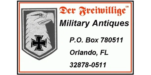 Der Freiwillige Military Antiques Merchant logo