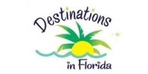 Destinations In Florida Travel Merchant Logo