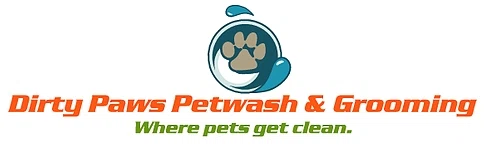 Dirty Paws PetWash & Grooming Merchant Logo
