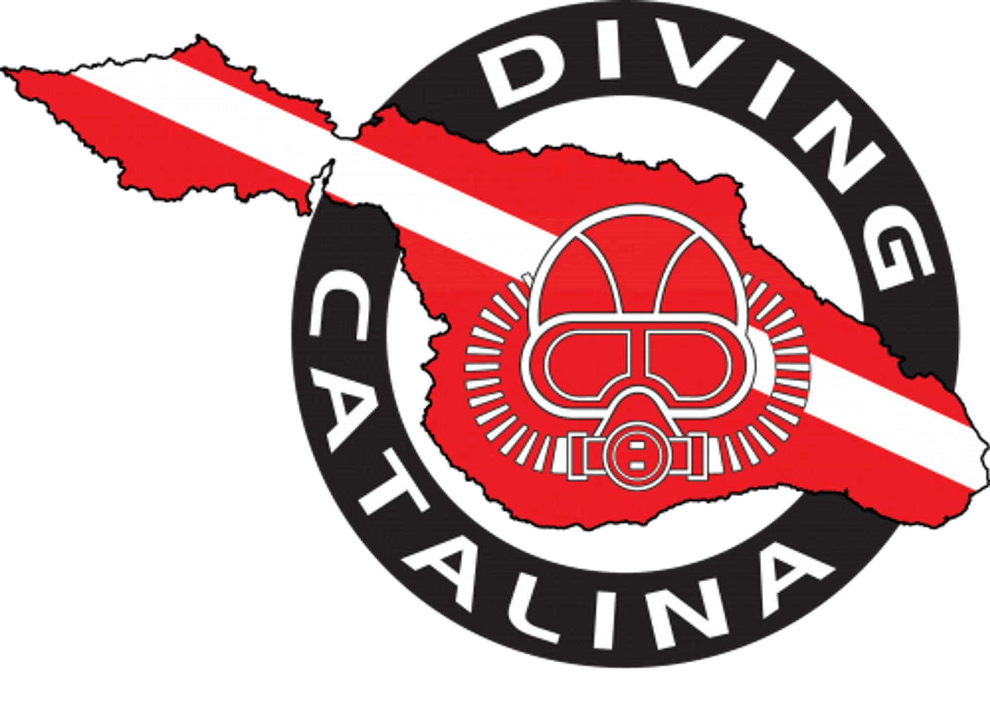 Diving Catalina Merchant Logo