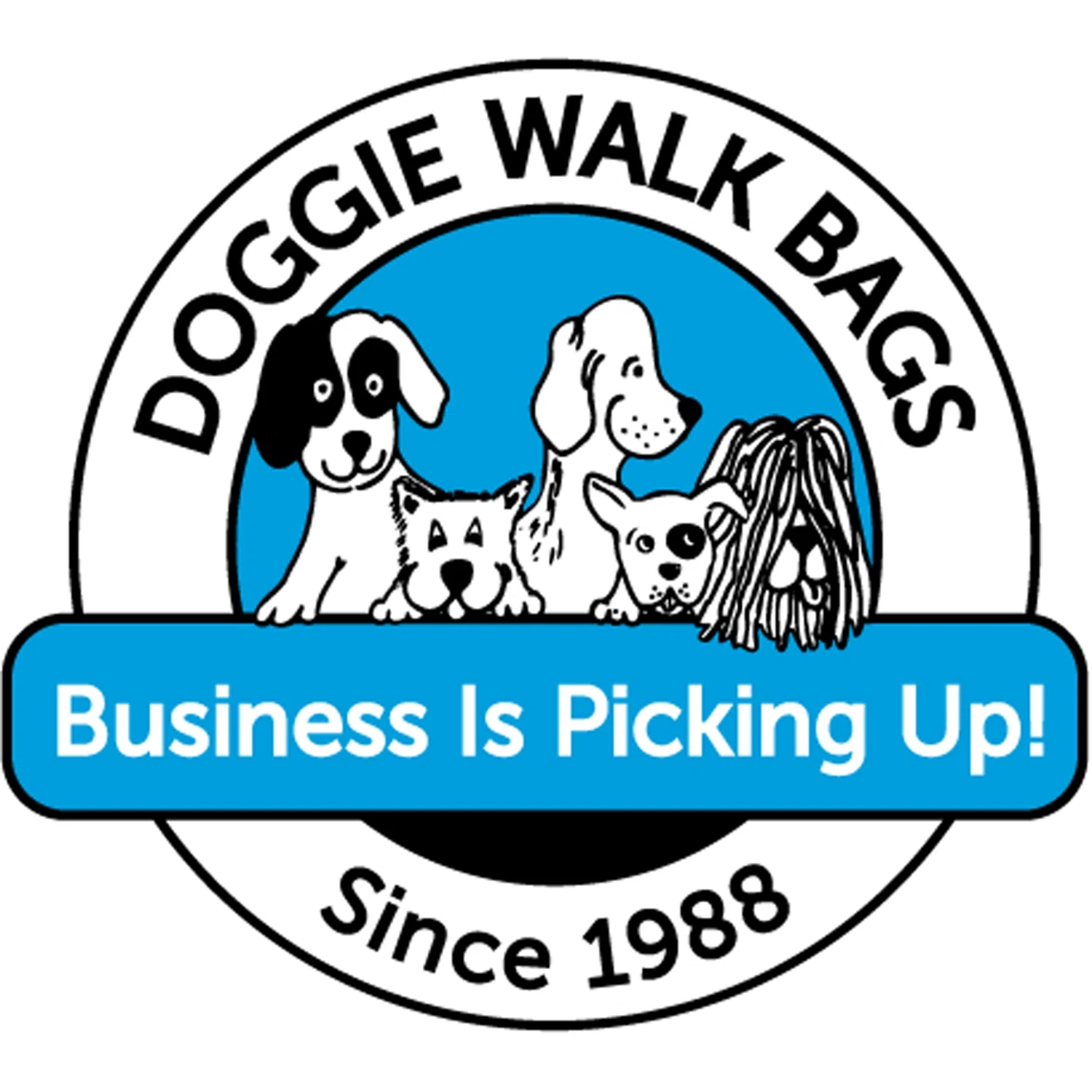 Doggie Walk Bags Merchant Logo