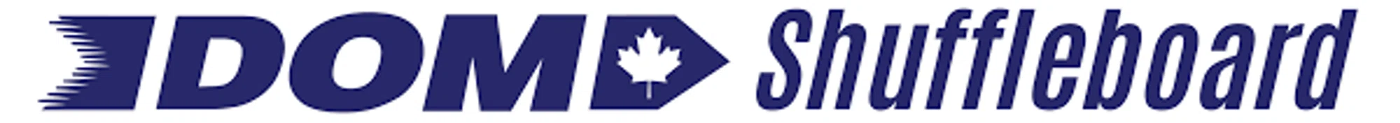 DOM Sports Shuffleboard Merchant Logo