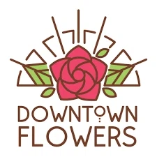 Downtown Flowers And Gift Shop Merchant Logo