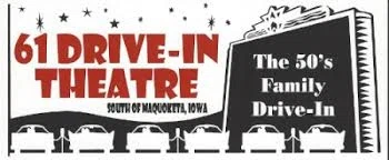 61-DRIVE IN THEATRE Merchant Logo
