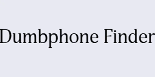Dumbphone Finder Promo Code