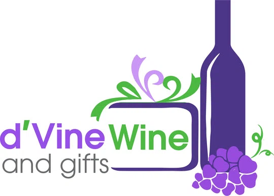 d'Vine Wine And Gifts Merchant Logo