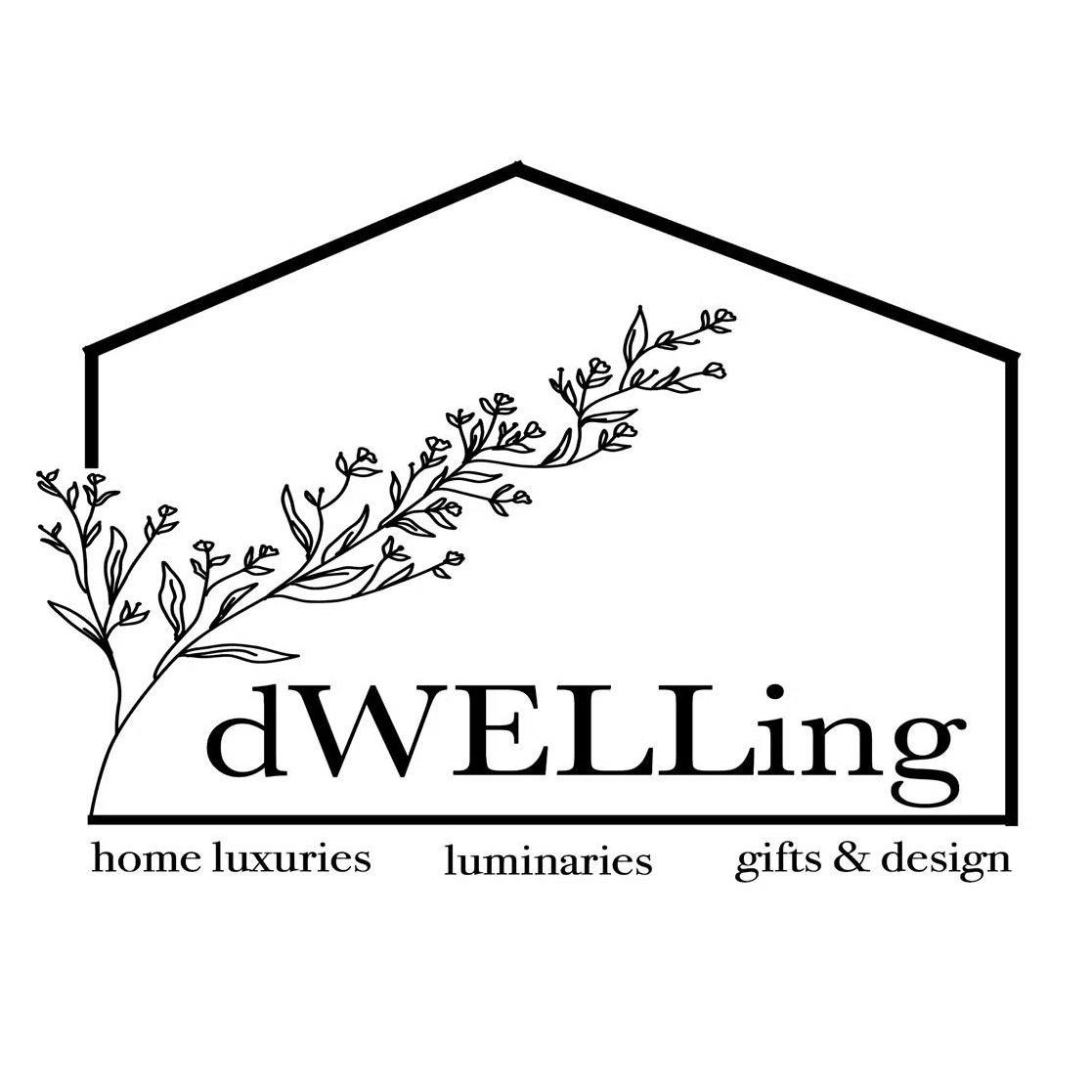 dWELLing Decor Apparel Merchant Logo
