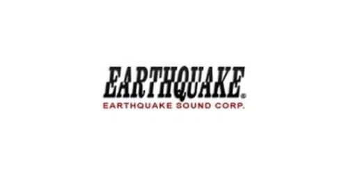 earthquake sound logo