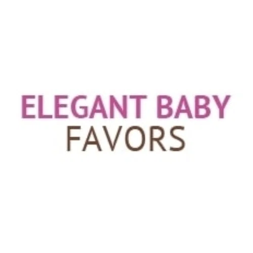 elegant baby favors