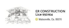 ER Construction Inc. Merchant Logo