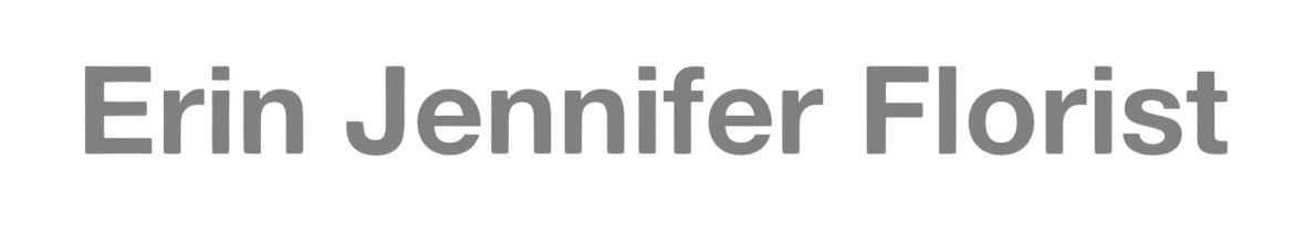 Erin Jennifer Florist Merchant Logo