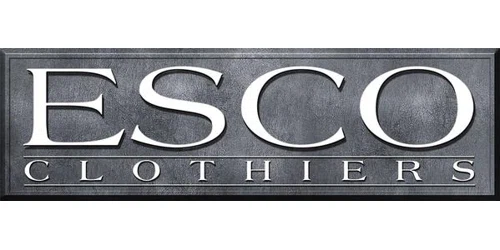 Esco Clothiers Promo Code