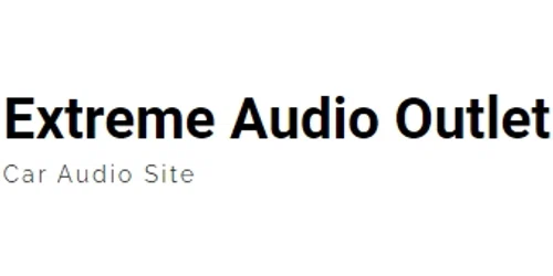 Extreme Audio Outlet Promo Code
