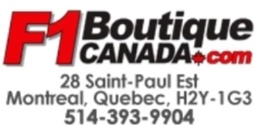F1 Boutique Canada Merchant logo