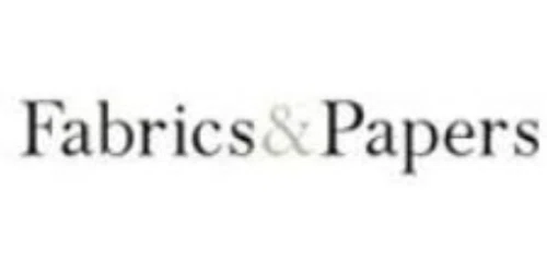 Fabrics and Papers Promo Code