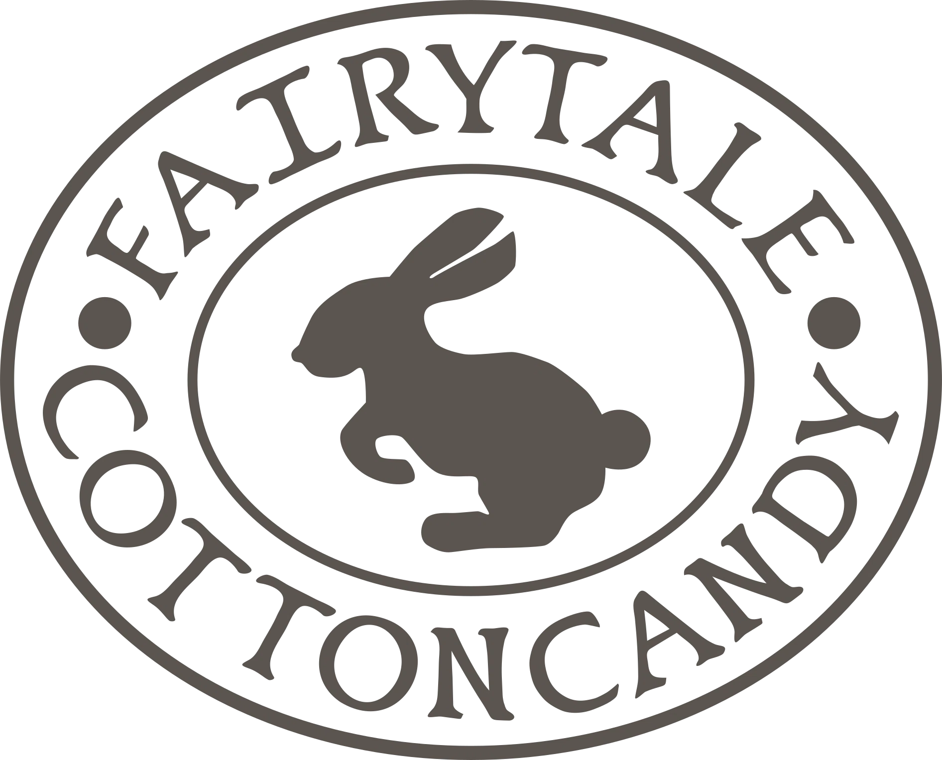 Fairy Tale Cotton Candy Merchant Logo