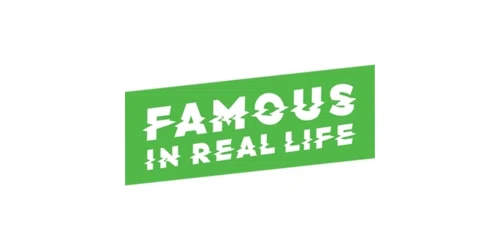 Famous In Real Life Promo Code — 30% Off in July 2021