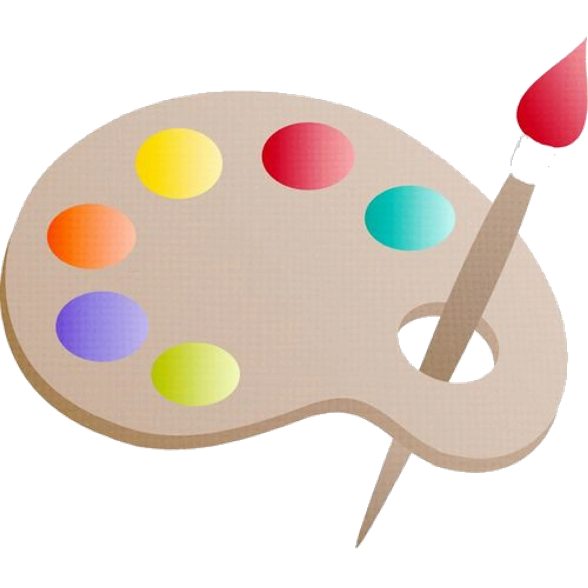Famous Painting By Numbers Merchant Logo
